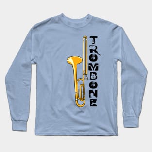 Vertical Trombone Long Sleeve T-Shirt